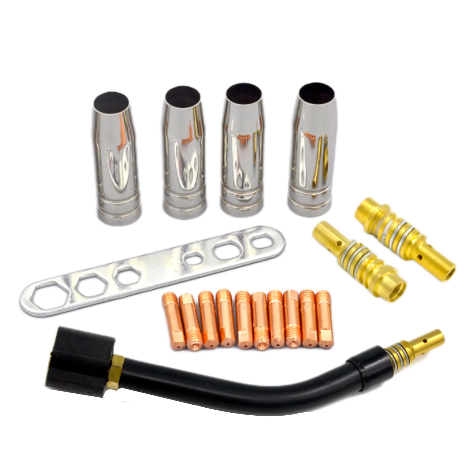 MB15 15AK Contact Tips 0.035inch M6 &Tips Holder Diffuser &Shield Cup&Torch Neck AK15/MB-15 Torches Welding
MB15 15AK Contact Tips 0.035inch M6 &Tips Holder Diffuser &Shield Cup&Torch Neck AK15/MB-15 Torches Welding