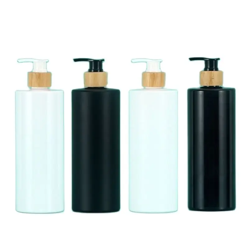 15Pcs 10oz 17oz Shampoo Bottle Cosmetic Refillable Wood Pump 300ml 500ml Black White Clear Frost Empty Plastic Lotion Bottles
15Pcs 10oz 17oz Shampoo Bottle Cosmetic Refillable Wood Pump 300ml 500ml Black White Clear Frost Empty Plastic Lotion Bottles