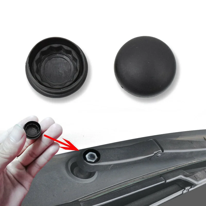 

2Pc Car Front Windshield Wiper Arm Nut Cover Cap Bolt for VW Passat B5 B6 B7 Golf MK4 MK5 MK6 MK7 Polo Jetta Tiguan Car Interior