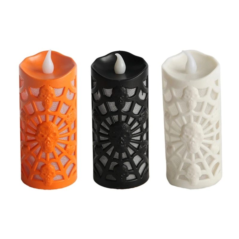 Halloween Candle Light Led Candlestick Colored Ghost Skull Horror Decor for Home Bar Haunted House Bar Decoration Gift
Halloween Candle Light Led Candlestick Colored Ghost Skull Horror Decor for Home Bar Haunted House Bar Decoration Gift