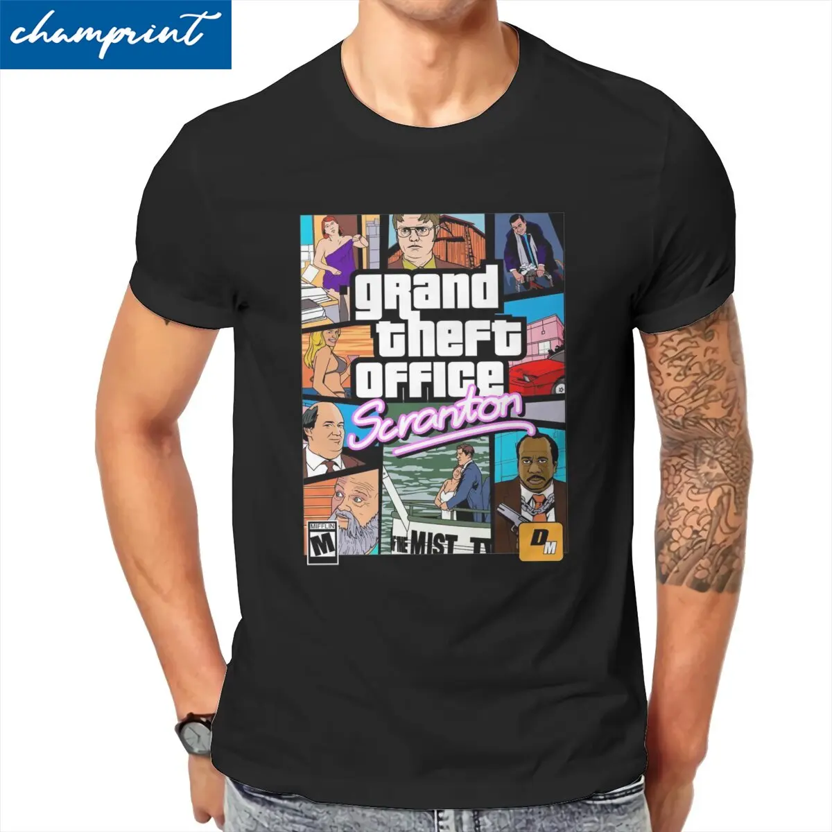 Мужская Винтажная Футболка The Office Dwight Schrute, с коротким рукавом, 100% хлопок, одежда с графическим принтом
Мужская Винтажная Футболка The Office Dwight Schrute, с коротким рукавом, 100% хлопок, одежда с графическим принтом
