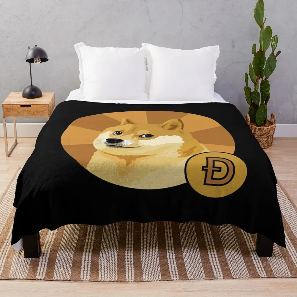 The Official Dogecoin Cryptocurrency Throw Blanket Soft Big Travel for sofa Extra Large Throw Loose Blankets
The Official Dogecoin Cryptocurrency Throw Blanket Soft Big Travel for sofa Extra Large Throw Loose Blankets