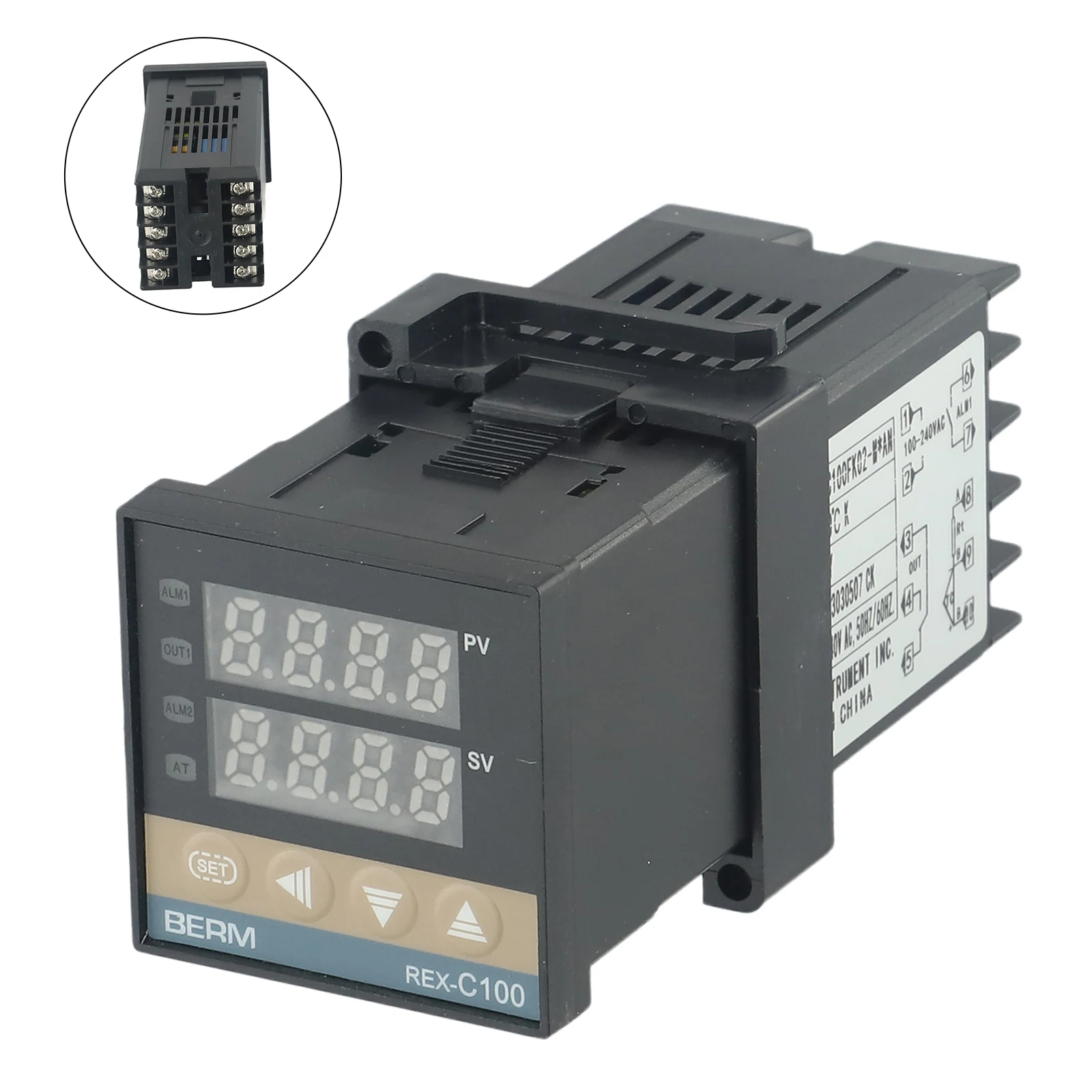 Professional Grade REXC100 M*AN Intelligent Digital Display Temperature Controller for Industrial Applications
Professional Grade REXC100 M*AN Intelligent Digital Display Temperature Controller for Industrial Applications