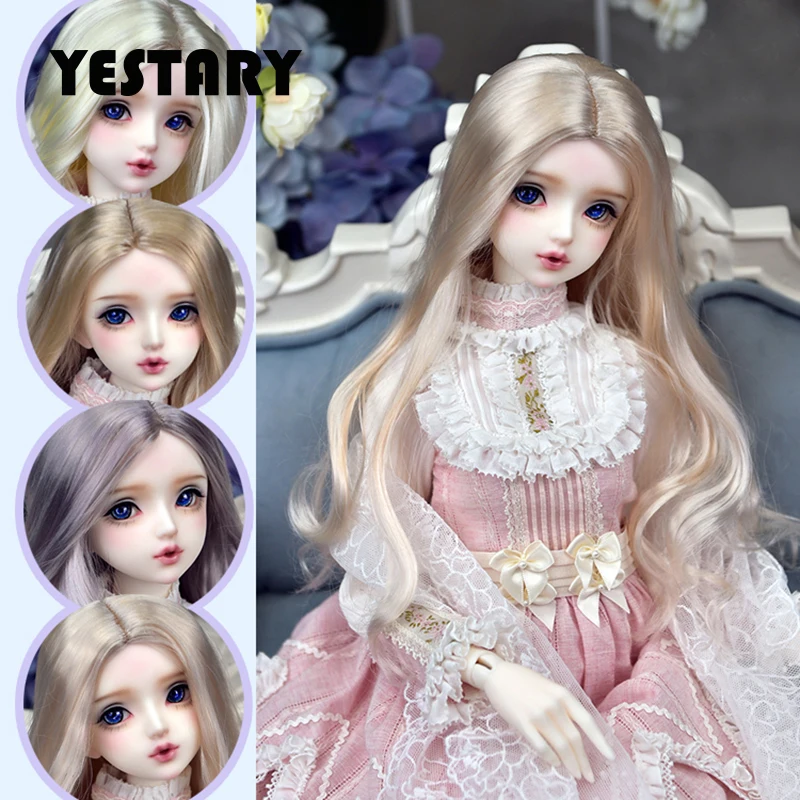 YESTARY BJD Doll Wig is Suitable For 1/3 1/4 1/6 Size Doll Accessories Wigs Soft Silk Long Hair Wavy Curly Hair Brown Black Wigs
YESTARY BJD Doll Wig is Suitable For 1/3 1/4 1/6 Size Doll Accessories Wigs Soft Silk Long Hair Wavy Curly Hair Brown Black Wigs