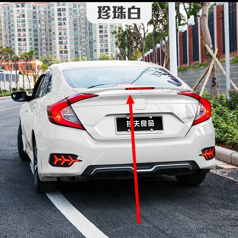 For Honda Civic Spoiler 2016 2017 Car Styling ABS Plastic Unpainted Color Rear Trunk Wing Boot Lip Roof Spoiler Auto Decoration
For Honda Civic Spoiler 2016 2017 Car Styling ABS Plastic Unpainted Color Rear Trunk Wing Boot Lip Roof Spoiler Auto Decoration