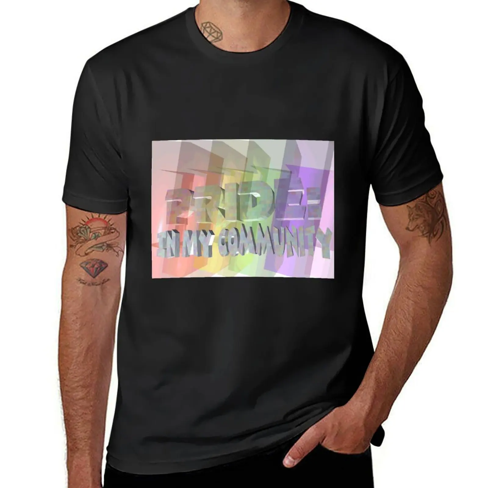 Rainbow-Cubes Pride In My Community Fun Fractals ChromaDepth 3D T-Shirt vintage tees blacks Blouse plain black t shirts men
Rainbow-Cubes Pride In My Community Fun Fractals ChromaDepth 3D T-Shirt vintage tees blacks Blouse plain black t shirts men