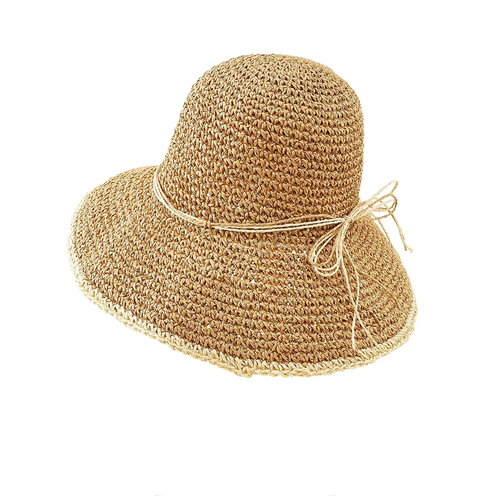 Women Spring Summer Hand-knitted Straw Hat for Beach Holiday Lady Bohemian Style Sun Protection Cap Wide Brim Folding Bucket New
Women Spring Summer Hand-knitted Straw Hat for Beach Holiday Lady Bohemian Style Sun Protection Cap Wide Brim Folding Bucket New
