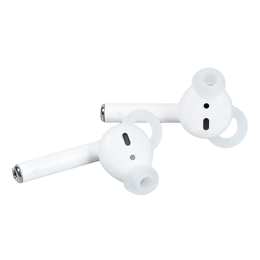 2pcs Silicone Cover For Airpods In-ear Anti-slip Earpods Eartip Cap Protective Sleeve With Hook Earphone Accessories
2pcs Silicone Cover For Airpods In-ear Anti-slip Earpods Eartip Cap Protective Sleeve With Hook Earphone Accessories