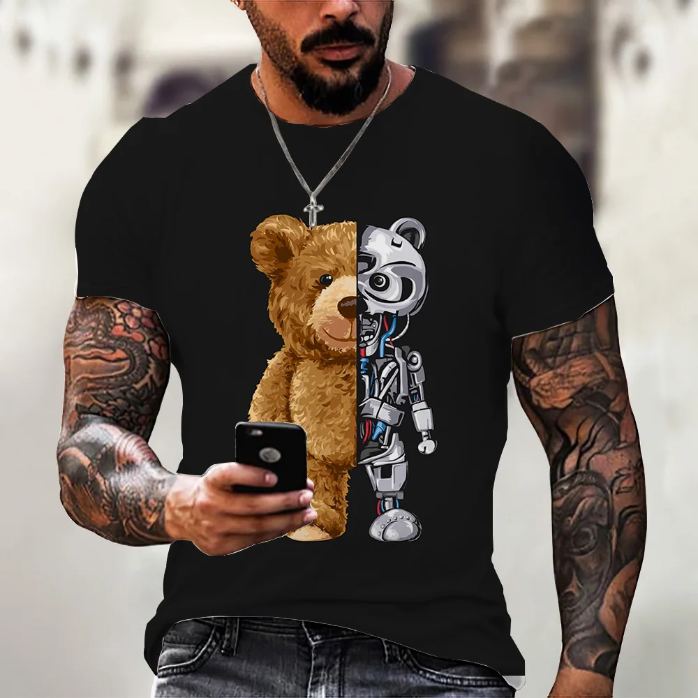 Summer New Cute Print Men's 3D T-shirt Casual Round Neck Short Sleeve Top Summer Street Trend Hip Hop Harajuku Srsize T-shirt
Summer New Cute Print Men's 3D T-shirt Casual Round Neck Short Sleeve Top Summer Street Trend Hip Hop Harajuku Srsize T-shirt