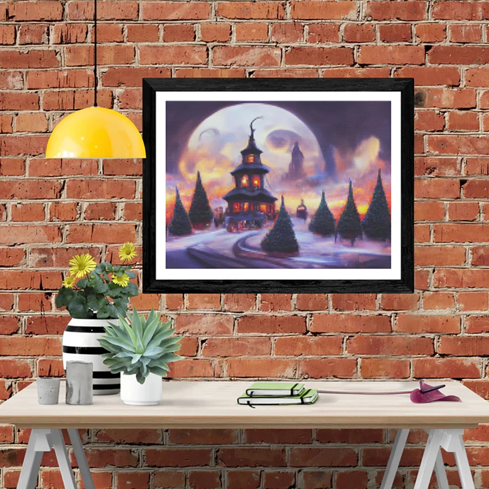 DIY-5D Diamond Painting Charming little Christmas tower Splice Set Full Diamond Embroidery Mosaic Picture Closed
DIY-5D Diamond Painting Charming little Christmas tower Splice Set Full Diamond Embroidery Mosaic Picture Closed