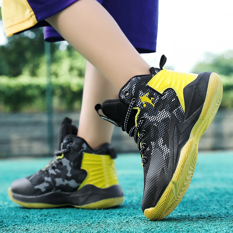 Teenagers Sports Shoes Children Basketball Shoes High Top Non-slip Boys Kids Sneakers Student School Basket Training Shoes
Teenagers Sports Shoes Children Basketball Shoes High Top Non-slip Boys Kids Sneakers Student School Basket Training Shoes