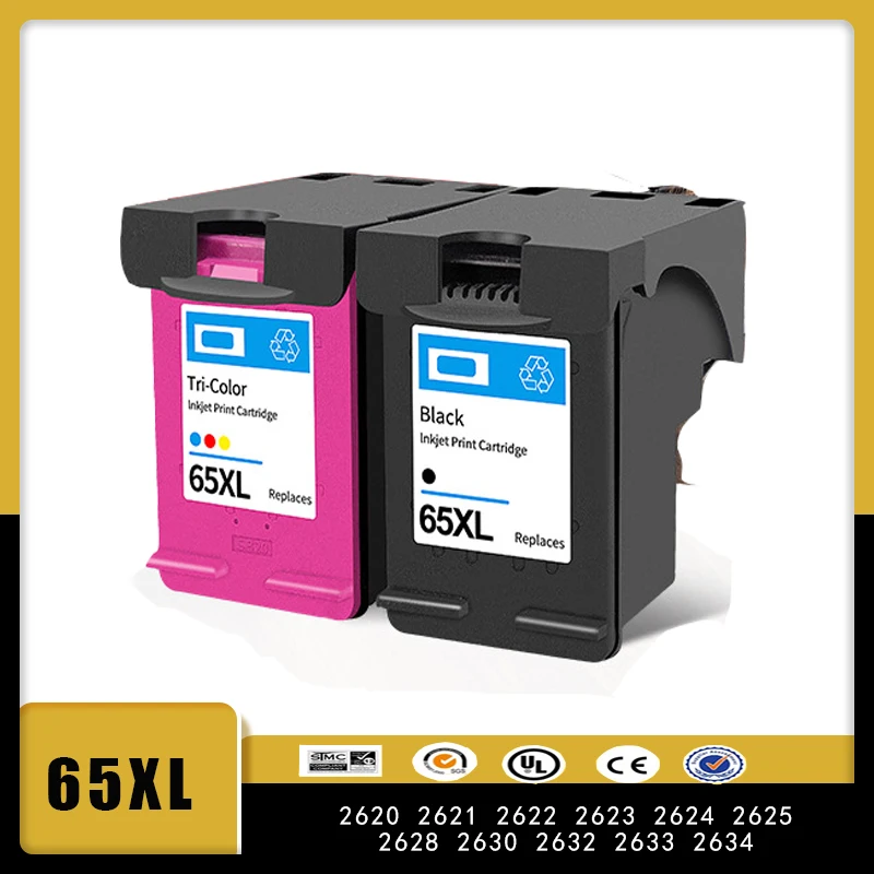Vilaxh Ink cartridge 65XL Compatible for hp 65 XL Cartridge for hp65xl for hp65 for hp Envy 5010 5020 5030 5032 5034 5052 5055
Vilaxh Ink cartridge 65XL Compatible for hp 65 XL Cartridge for hp65xl for hp65 for hp Envy 5010 5020 5030 5032 5034 5052 5055