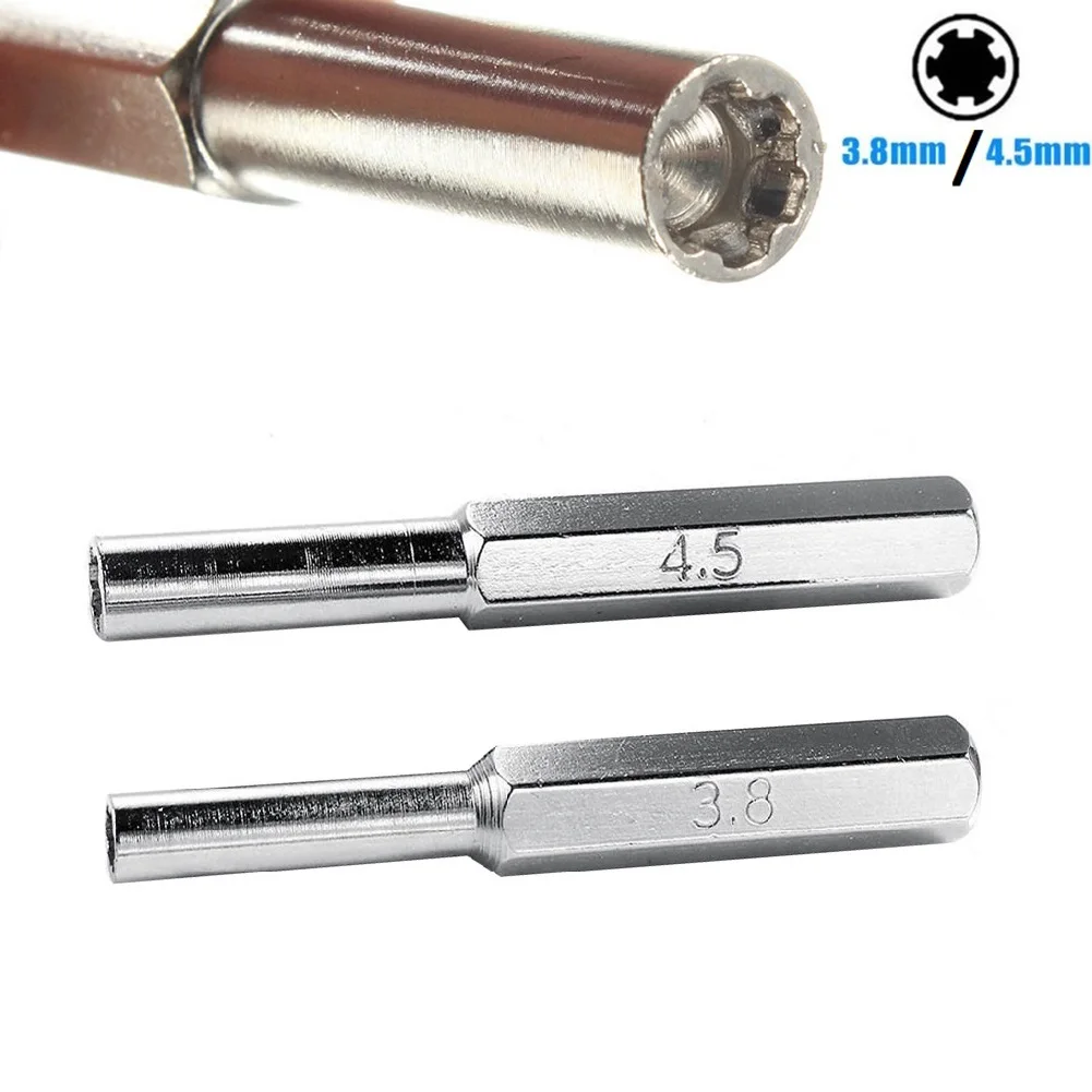 3.8mm Add 4.5mm Screwdriver Bit Specially For Nin-tendo Products And Many Other Game Devices Security Tool NES SNES N64 2Pcs
3.8mm Add 4.5mm Screwdriver Bit Specially For Nin-tendo Products And Many Other Game Devices Security Tool NES SNES N64 2Pcs