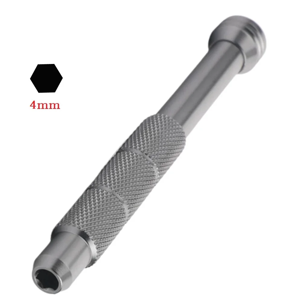 Screwdriver Handle Aluminum Alloy For 4mm Hexagon Bayonet Bit Precision Magnetic Screwdriver Handle Holder Repair Hand Tool
Screwdriver Handle Aluminum Alloy For 4mm Hexagon Bayonet Bit Precision Magnetic Screwdriver Handle Holder Repair Hand Tool