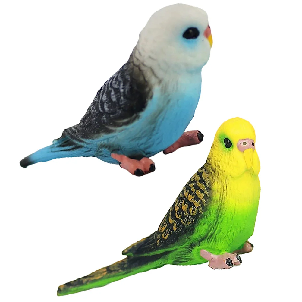 2 Pcs Model Statue Simulation Parrot Child Birdemic Sculpture Plastic Fake Decoration Birds
2 Pcs Model Statue Simulation Parrot Child Birdemic Sculpture Plastic Fake Decoration Birds