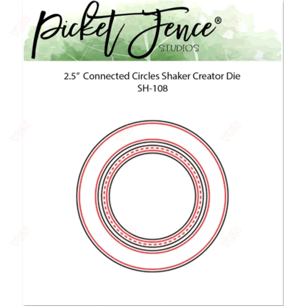 2.5 Inch Attached Circle Shaker Metal Cutting Die for Diy Paper Card Album Scrapbooking Paper Cutting Craft Template
2.5 Inch Attached Circle Shaker Metal Cutting Die for Diy Paper Card Album Scrapbooking Paper Cutting Craft Template