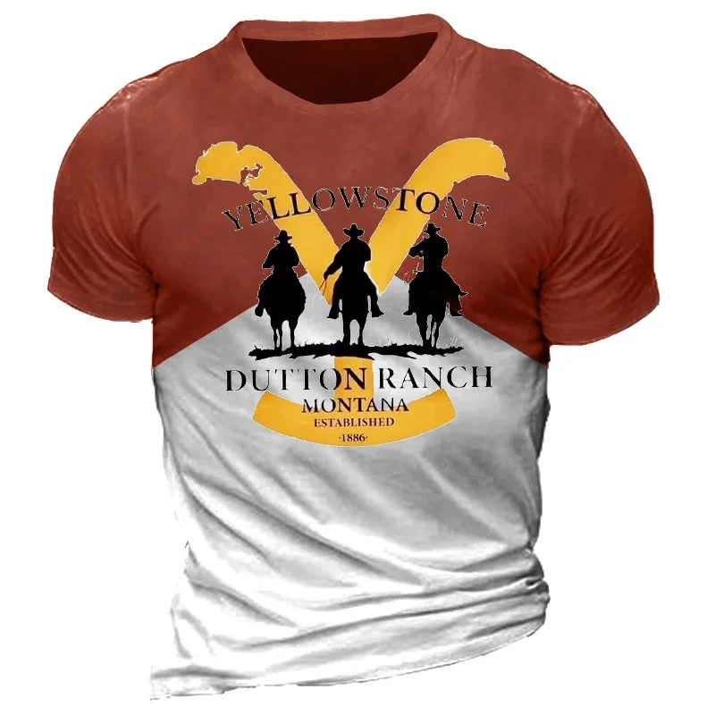 Vintage Men's T Shirt 3d Print T-Shirts Casual Short Sleeve Tees Outdoor Streetwear Oversized Clothing Fashion Street Pullover
Vintage Men's T Shirt 3d Print T-Shirts Casual Short Sleeve Tees Outdoor Streetwear Oversized Clothing Fashion Street Pullover