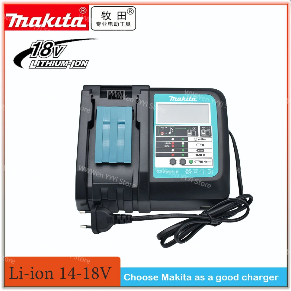 Makita 18V Battery 6000mAh Rechargeable Power Tools Battery with LED Li-ion Replacement LXT BL1860B BL1860 BL1850+3A Charger
Makita 18V Battery 6000mAh Rechargeable Power Tools Battery with LED Li-ion Replacement LXT BL1860B BL1860 BL1850+3A Charger