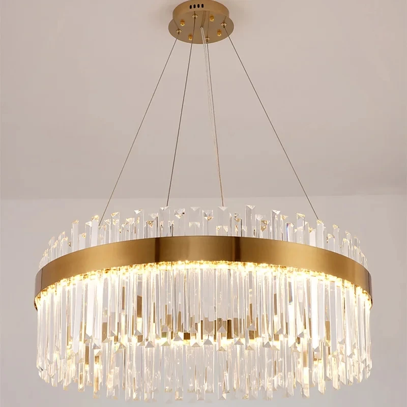 Nordic Luxury Chandeliers Crystal Pendant Ceiling Lights for Living Dining Room Kitchen Gold Pendant Light Decor Indoor Lighting
Nordic Luxury Chandeliers Crystal Pendant Ceiling Lights for Living Dining Room Kitchen Gold Pendant Light Decor Indoor Lighting