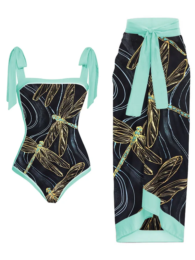 Square Neck Beachwear 2023 Women's Fashion Swimwear Summer Animal Print Swimsuit and Cover-Up Beach Style Bathing Suits Vacation
Square Neck Beachwear 2023 Women's Fashion Swimwear Summer Animal Print Swimsuit and Cover-Up Beach Style Bathing Suits Vacation