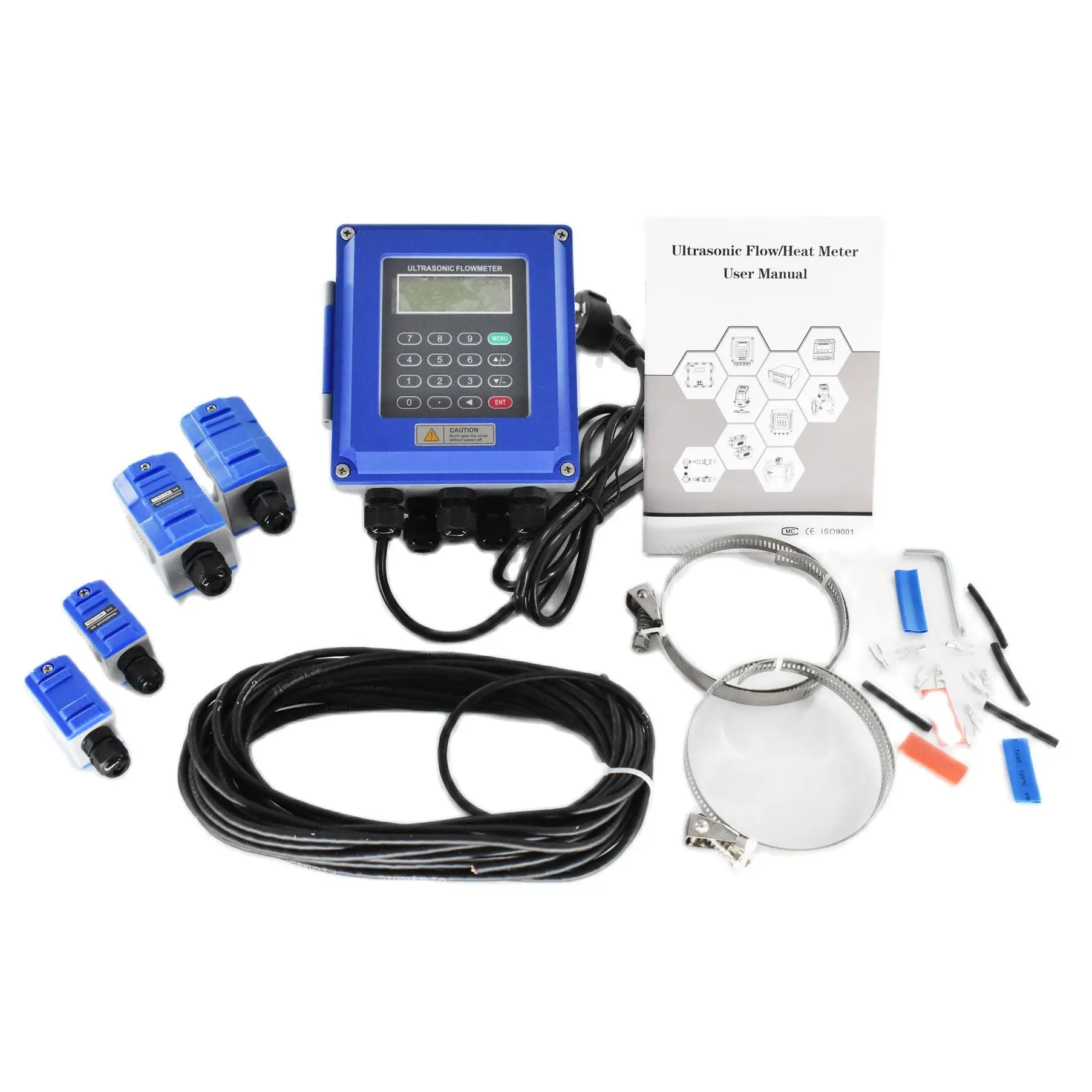 

Ultrasonic Flowmeter TUF-2000B DN25-700mm TS-2 TM-1 sensor add SD card