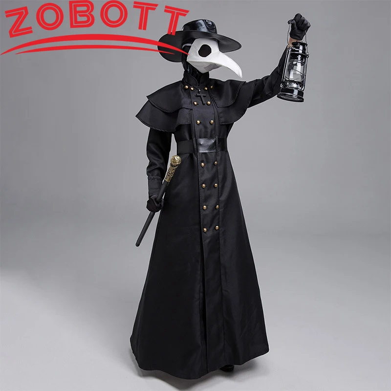 Plague Doctor Cosplay Halloween Cosplay 110-150 S-5XL Cosplay Crow Medieval Costume Vintage Steampunk Costume Gothic
Plague Doctor Cosplay Halloween Cosplay 110-150 S-5XL Cosplay Crow Medieval Costume Vintage Steampunk Costume Gothic