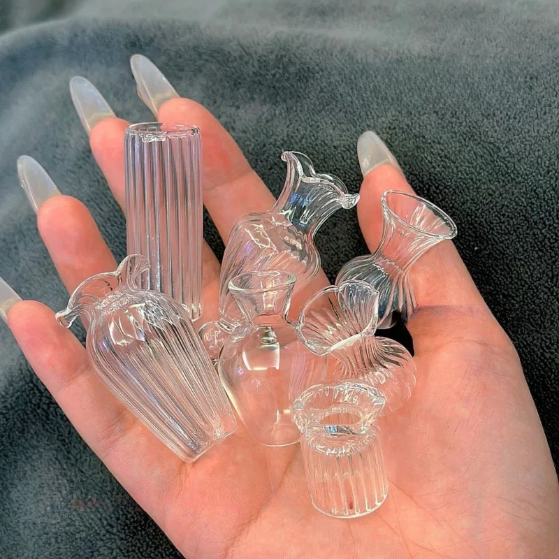 

Креативная Милая Мини-стеклянная ваза, растительный гидропонный Террариум, художественная растительная гидропонная Настольная Ваза, стеклянные поделки «сделай сам», бутылка для ароматерапии