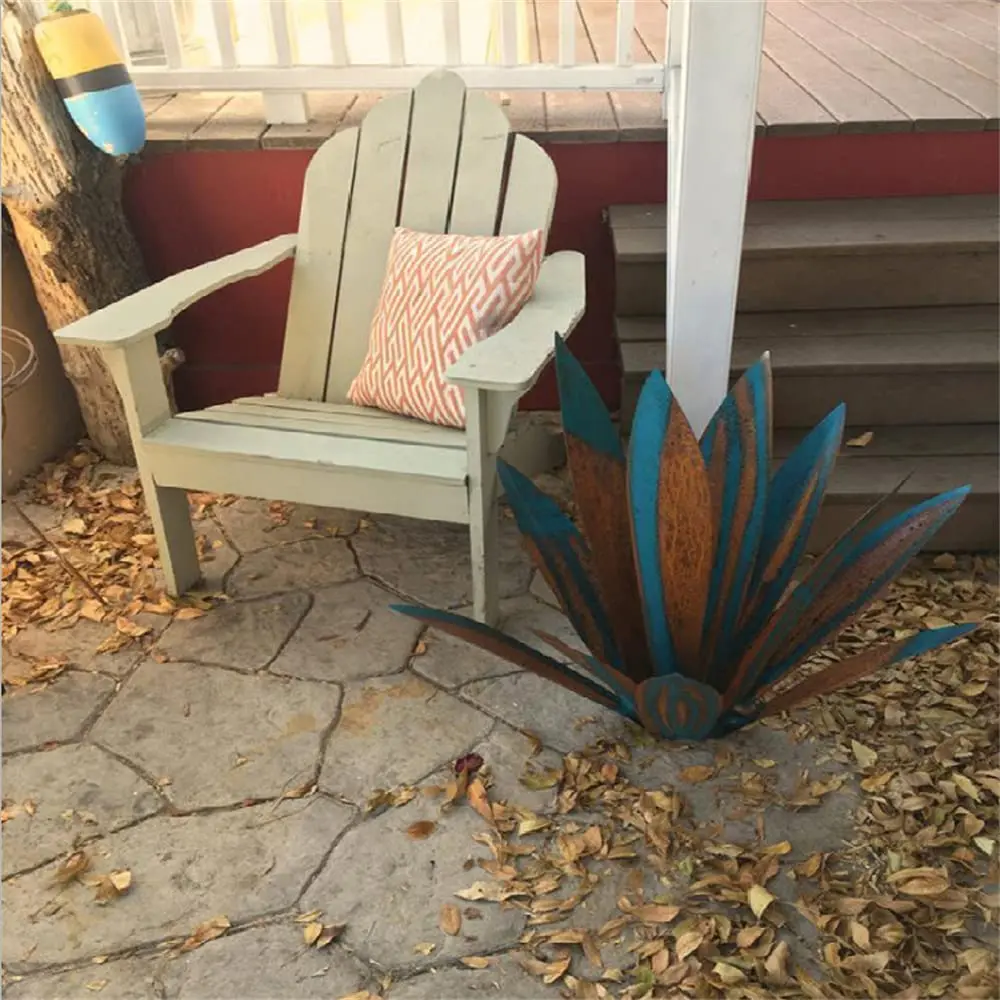 Grasteay Metal Sculpture Agave Plant Rustic Hand Painted Agave Garden Outdoor Decor Figurines Home Yard Ornaments
Grasteay Metal Sculpture Agave Plant Rustic Hand Painted Agave Garden Outdoor Decor Figurines Home Yard Ornaments