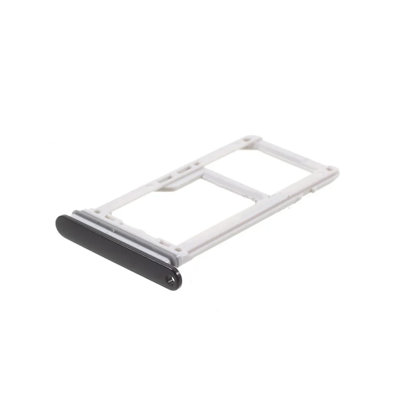 

10pcs/lot Dual SIM1 + SIM2 Micro SD Card Tray Slot Holder Part for Samsung Galaxy S8 G950 / S8 Plus G955 SIM Card Tray