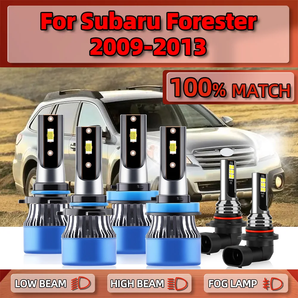 360W Canbus LED Headlight Bulbs 60000LM Turbo Lamps 12V 6000K White Fog Lights For Subaru Forester 2009 2010 2011 2012 2013
360W Canbus LED Headlight Bulbs 60000LM Turbo Lamps 12V 6000K White Fog Lights For Subaru Forester 2009 2010 2011 2012 2013