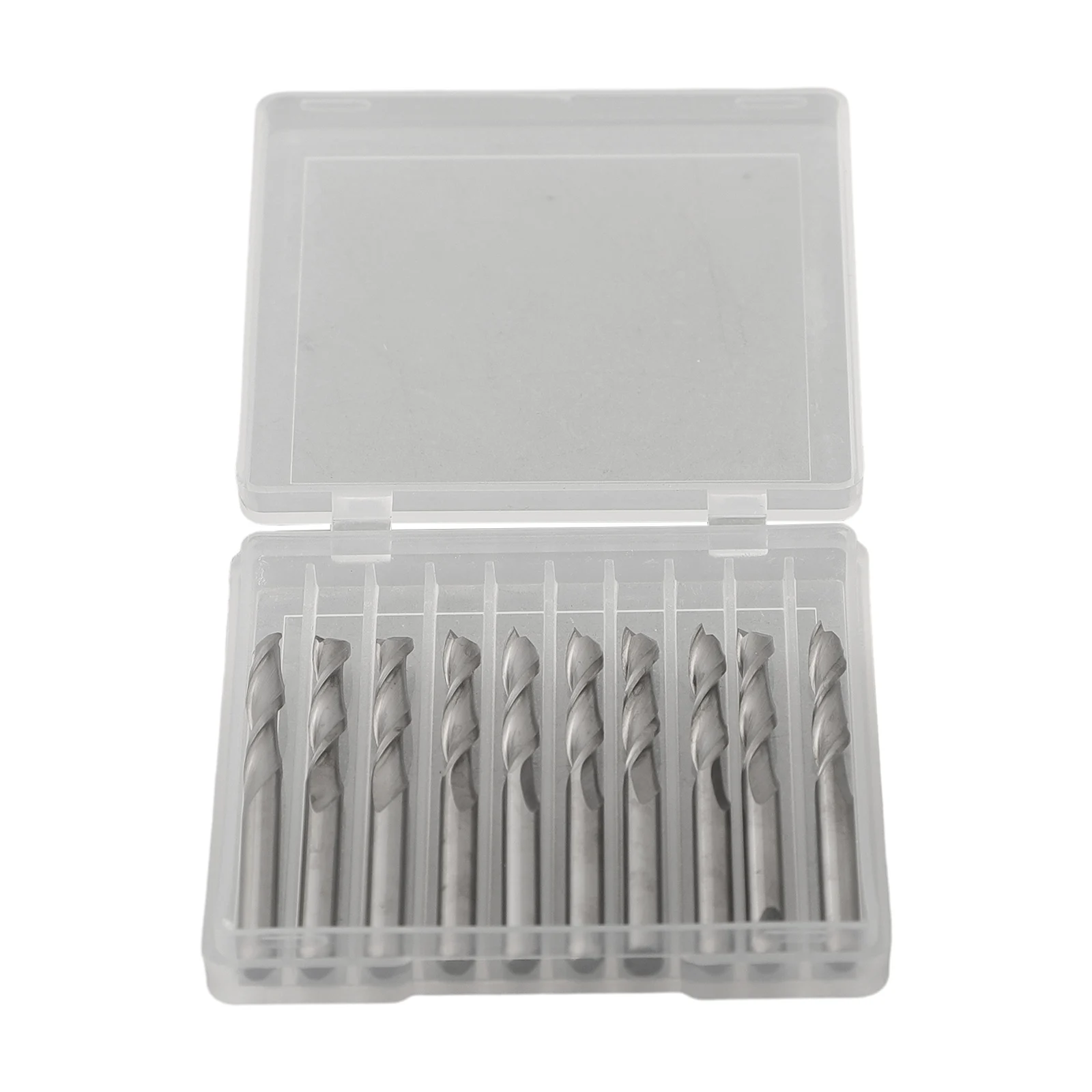 10pcs Milling Cutter Heads Kit 1/8\\\" Carbide Double Flute Spiral Upcut Shank End Mill CNC Router Bits 17mm Flute Length
10pcs Milling Cutter Heads Kit 1/8\\\" Carbide Double Flute Spiral Upcut Shank End Mill CNC Router Bits 17mm Flute Length