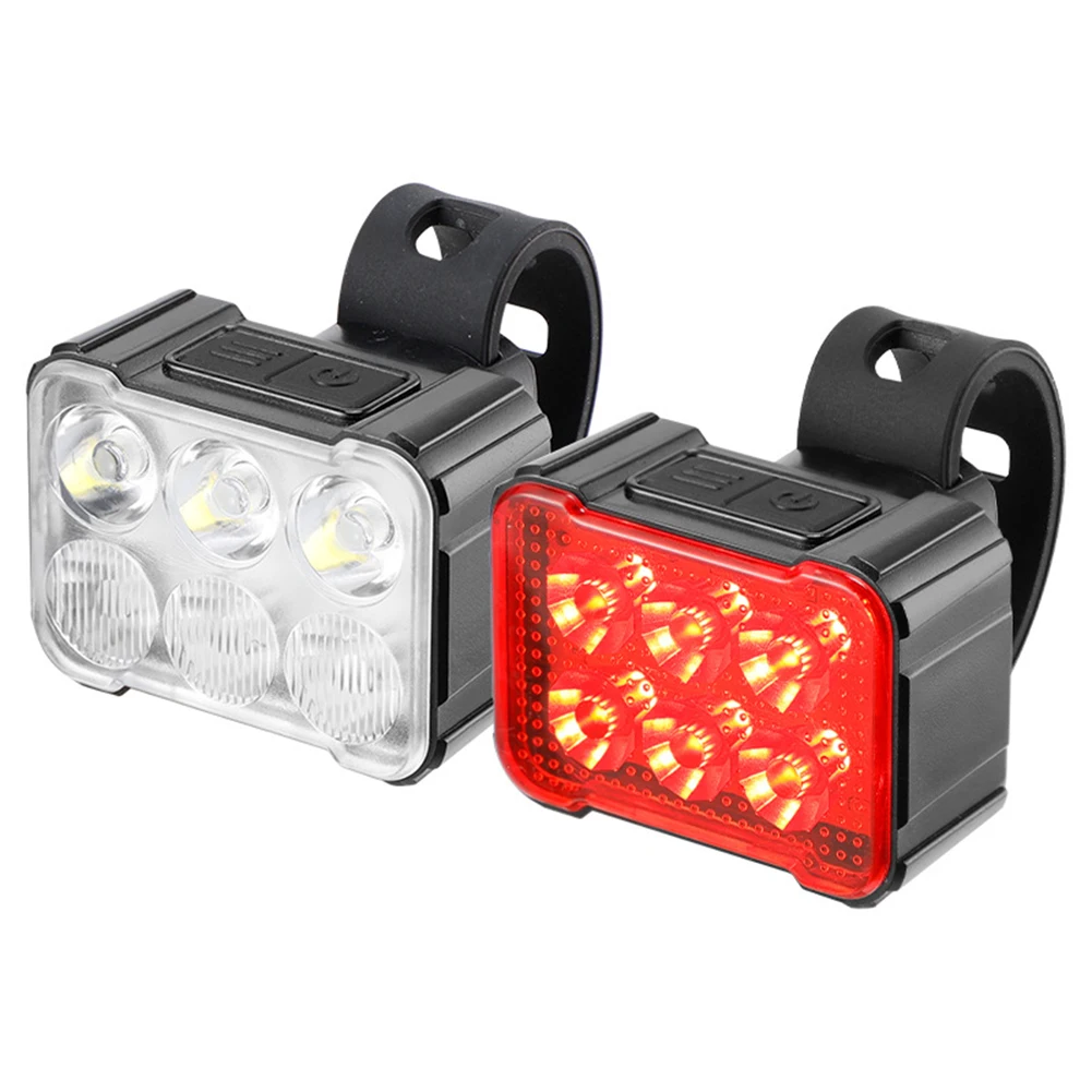 Bicycle LED Light Front Rear Light USB Charging Bike Headlight Taillight MTB Waterproof Cycling Flashlight Safety Lamp
Bicycle LED Light Front Rear Light USB Charging Bike Headlight Taillight MTB Waterproof Cycling Flashlight Safety Lamp