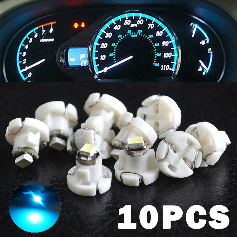 10pcs Ice Blue T4.2 Wedge 1SMD LED Car Dashboard Instrument Climate Bulbs For Instrument Cluster Panel, Dashboard Gauge, Climate
10pcs Ice Blue T4.2 Wedge 1SMD LED Car Dashboard Instrument Climate Bulbs For Instrument Cluster Panel, Dashboard Gauge, Climate