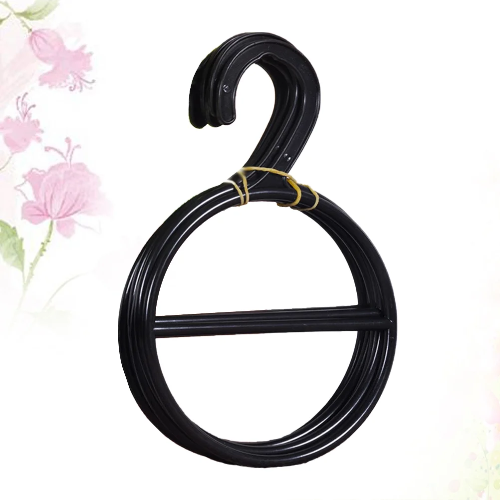 Circle Shape Coat Hanger Multifunctional Scarf Belt Tie Display Slots Holder Organizer (Black)
Circle Shape Coat Hanger Multifunctional Scarf Belt Tie Display Slots Holder Organizer (Black)