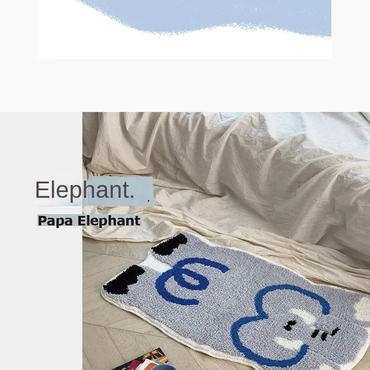 1pc Cartoon Animals Imitation Cashmere Non-slip Mat Carpet Thin Absorbent Bath Mat Washable Shower Bathroom Home Decoration Gift 1pc Cartoon Animals Imitation Cashmere Non-slip Mat Carpet Thin Absorbent Bath Mat Washable Shower Bathroom Home Decoration Gift