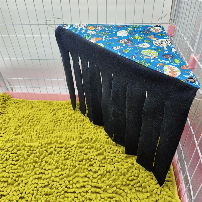 Guinea Pig Hammock Pet Hideout Cage Accessories Hamster Tent Nest Bed Corner Tassel Shelter for Chinchilla Hedgehog Squirrel Guinea Pig Hammock Pet Hideout Cage Accessories Hamster Tent Nest Bed Corner Tassel Shelter for Chinchilla Hedgehog Squirrel