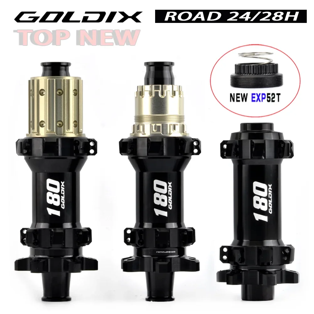 GOLDIX R180 6 болтов 28 отверстий EXP52T трещотка дорожный гравий велосипедная втулка подходит для SHIMANO и SRAM 11/12 скоростные велосипедные аксессуары
GOLDIX R180 6 болтов 28 отверстий EXP52T трещотка дорожный гравий велосипедная втулка подходит для SHIMANO и SRAM 11/12 скоростные велосипедные аксессуары
