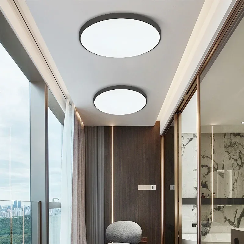 Study Eye Protection Simple Bathroom Circular Ultra-thin LED Bedroom Balcony Lamp Hallway Lamp Three Prevention Ceiling Lamp
Study Eye Protection Simple Bathroom Circular Ultra-thin LED Bedroom Balcony Lamp Hallway Lamp Three Prevention Ceiling Lamp