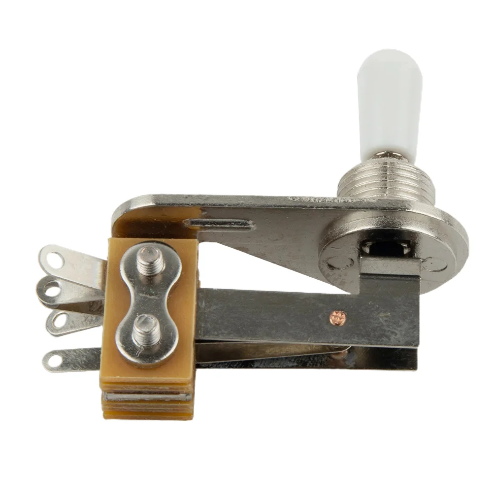 Guitar Kits Switch & Tips 3 Way Accessories Approx.20g Electric Guitar Switch Gear Metal Parts Pickup Selector
Guitar Kits Switch & Tips 3 Way Accessories Approx.20g Electric Guitar Switch Gear Metal Parts Pickup Selector