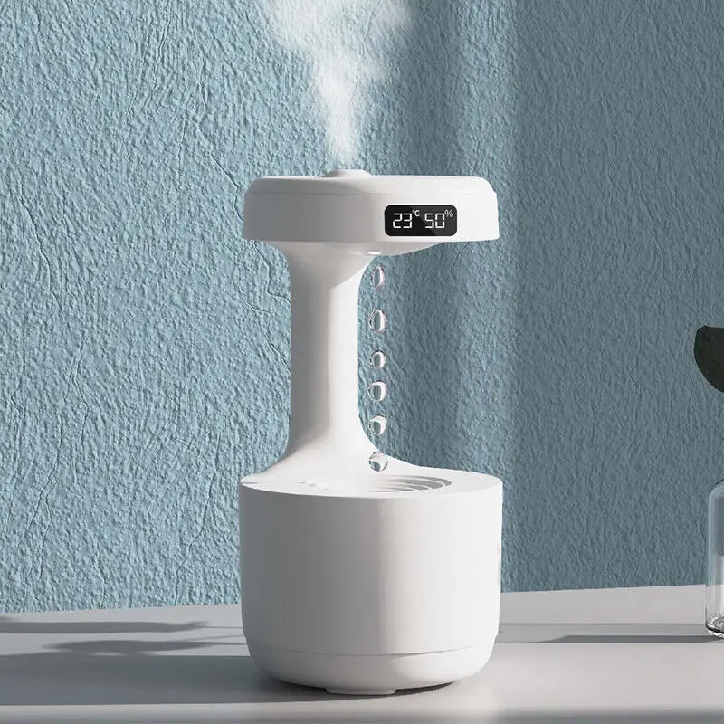 New Anti-gravity Humidifier USB Ultrasonic Digital Display 800ML Air Purifier Suspended Water Spray Aromatherapy With Light
New Anti-gravity Humidifier USB Ultrasonic Digital Display 800ML Air Purifier Suspended Water Spray Aromatherapy With Light