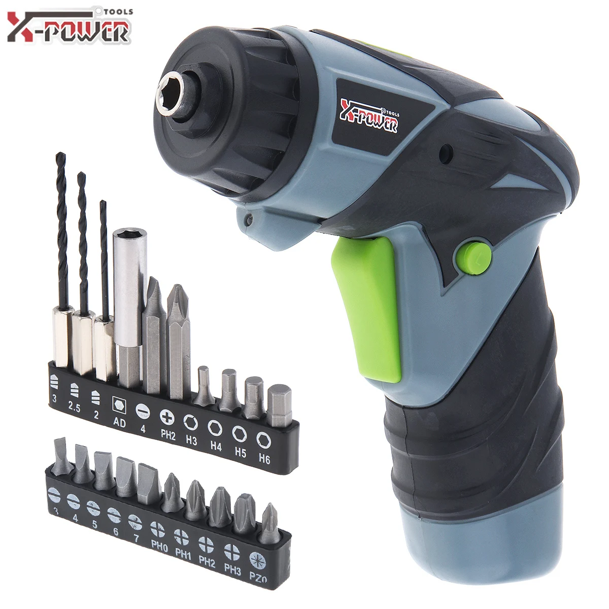 Mini AC EU 220V Cordless Rechargeable 3.6V Electric Screwdriver with LED Lighting and Bidirectional Switch for Household s
Mini AC EU 220V Cordless Rechargeable 3.6V Electric Screwdriver with LED Lighting and Bidirectional Switch for Household s