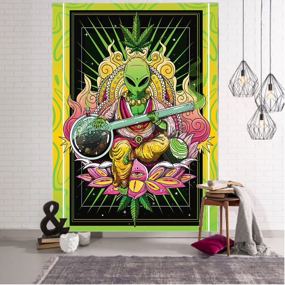 Psychedelic Alien Bohemian Tapestry Mandala Bohemian Hippie Wall Decor Tapestry Home Background Wall Decor Tapestry
Psychedelic Alien Bohemian Tapestry Mandala Bohemian Hippie Wall Decor Tapestry Home Background Wall Decor Tapestry