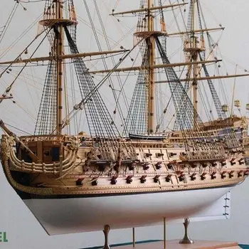 Yuanqingsan Felipe 1690 목재 모델 선박 키트 1/50 47 인치, 스케일