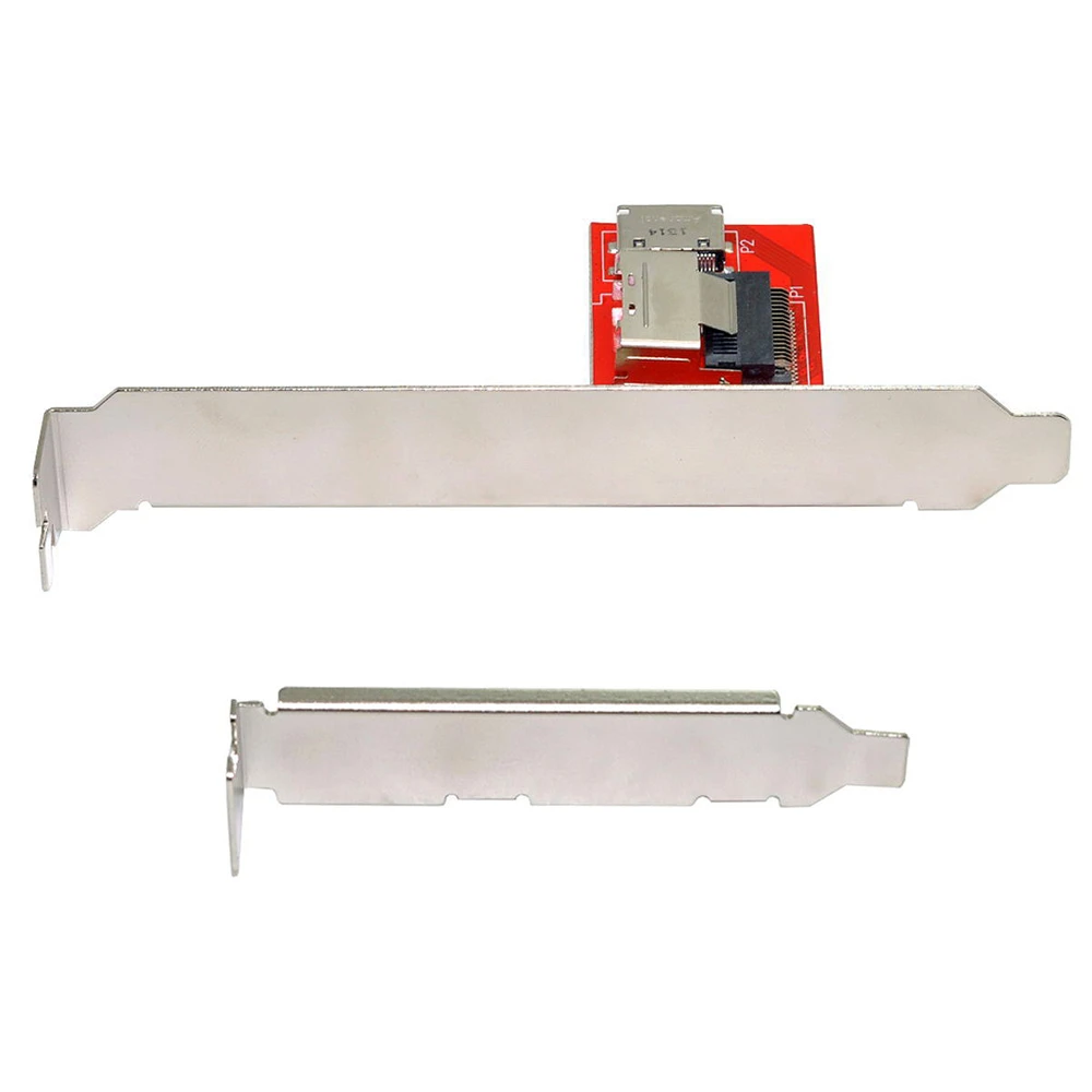PCI-Express 4,0 Mini SAS SFF-8087 для Oculink SFF-8611 PCBA Женский адаптер с кронштейном
PCI-Express 4,0 Mini SAS SFF-8087 для Oculink SFF-8611 PCBA Женский адаптер с кронштейном