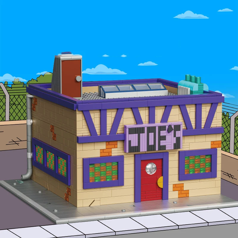 Joe‘s Tavern House Buildings Sets,City Apartment Store Architecture Modular Buildings Blocks Model Kit, Gift for Adults 1749pcs Joe‘s Tavern House Buildings Sets,City Apartment Store Architecture Modular Buildings Blocks Model Kit, Gift for Adults 1749pcs