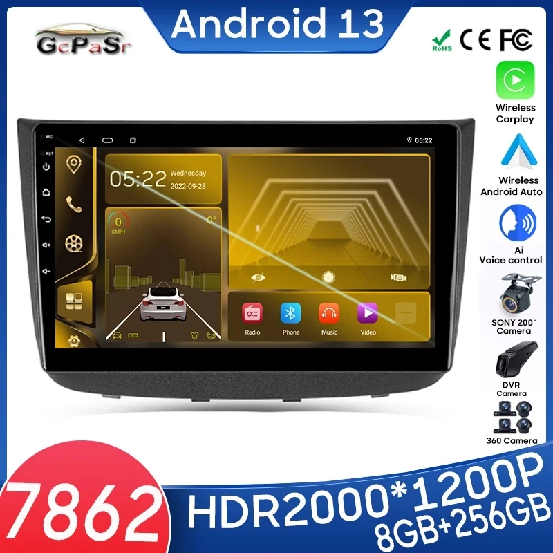 Bluetooth For Mercedes-Benz Vito 2 W639 Viano 2 W639 2003 - 2015 Android 13 Car Radio Player No 2din DVD Wifi GPS Navigation
Bluetooth For Mercedes-Benz Vito 2 W639 Viano 2 W639 2003 - 2015 Android 13 Car Radio Player No 2din DVD Wifi GPS Navigation