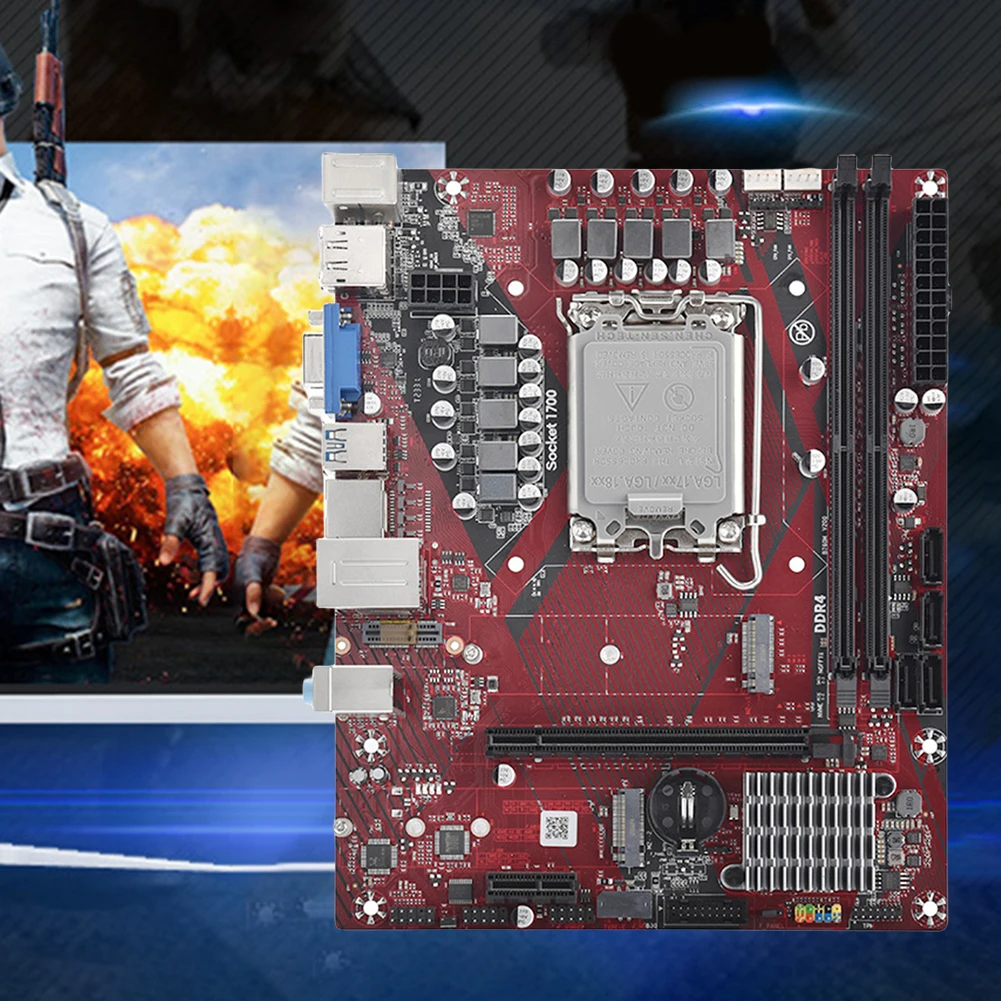 B660 Desktop Motherboard PCI-E 5.0 USB3.0 Computer Motherboard DDR4 64GB LGA1700 PC Motherboard Micro ATX I7 I5 I3 CPU VGA RJ45
B660 Desktop Motherboard PCI-E 5.0 USB3.0 Computer Motherboard DDR4 64GB LGA1700 PC Motherboard Micro ATX I7 I5 I3 CPU VGA RJ45