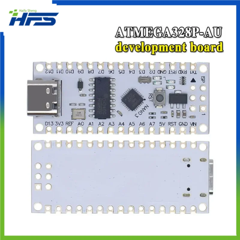 

Type-C NANO V3.0 ATmega328P CH340G 5V 16M Module Micro-Controller Development Board for Arduino 328P CH340 ATMEGA328P-AU