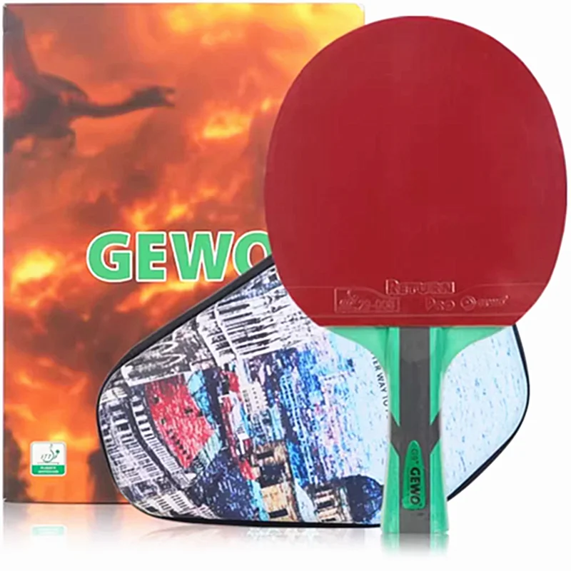 

Ракетка GEWO для настольного тенниса, ракетка для настольного тенниса с сертификатом ITTF, профессиональная ракетка для стабильной игры в пинг-понг
