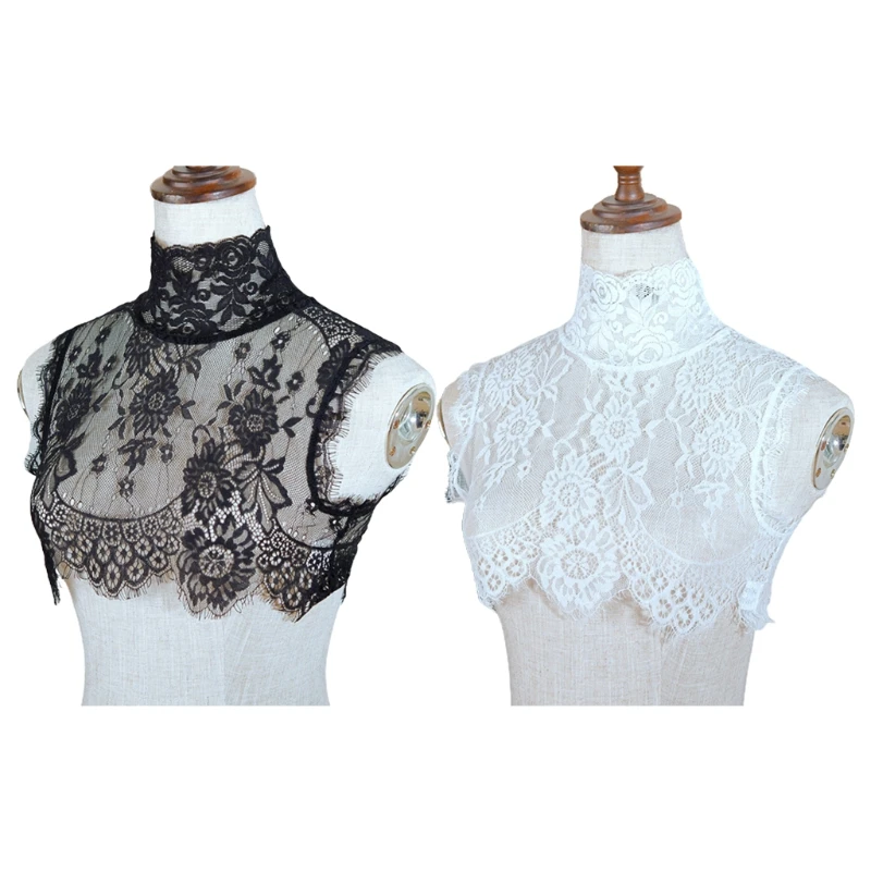 1 Pc Lady Shirt False Collar Lace Detachable False Faux Collar Cuff Choker Tie Korean Hollowed-Out Collar Dropship
1 Pc Lady Shirt False Collar Lace Detachable False Faux Collar Cuff Choker Tie Korean Hollowed-Out Collar Dropship